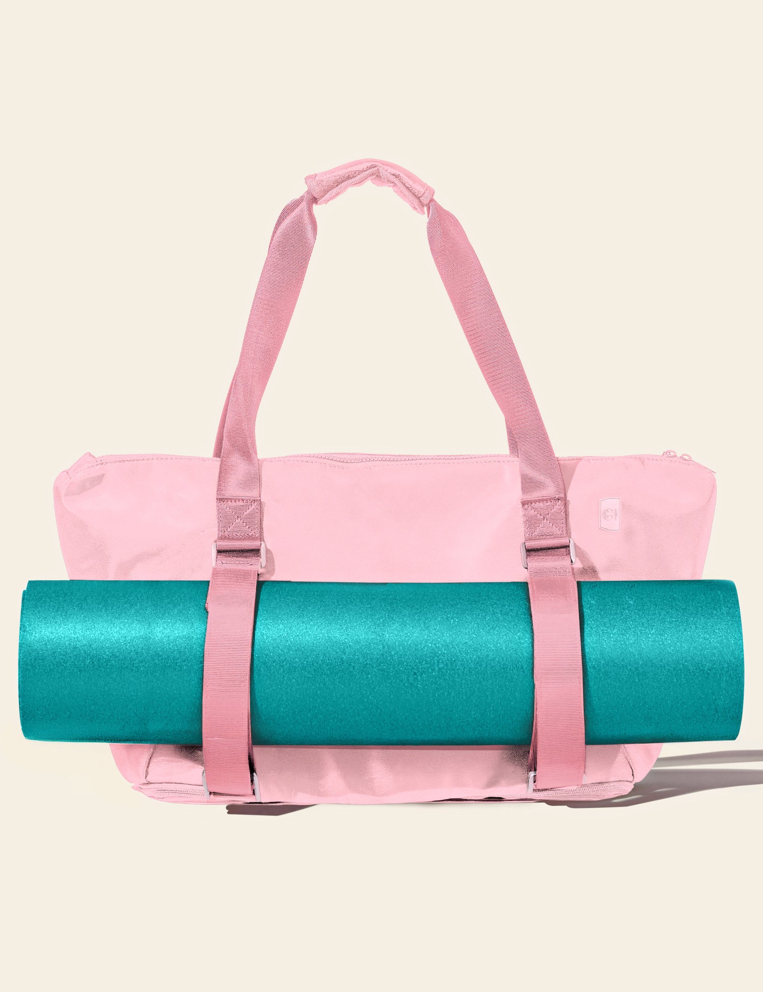 Yoga Bag For Women, Expandable Yoga Carrying Bag, Pink | Warrior2