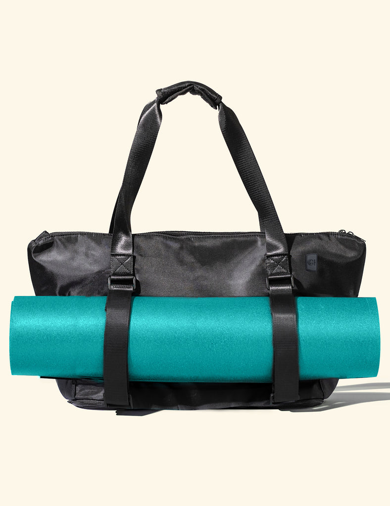 This Yoga Mat Tote Bag Does It All – Yoga, Gym, Work, Travel – Warrior2 Yoga