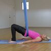 woman aerial yoga Abdominal Lift