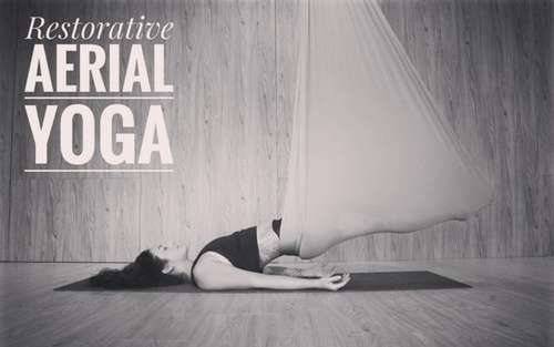 aerial yoga restorative