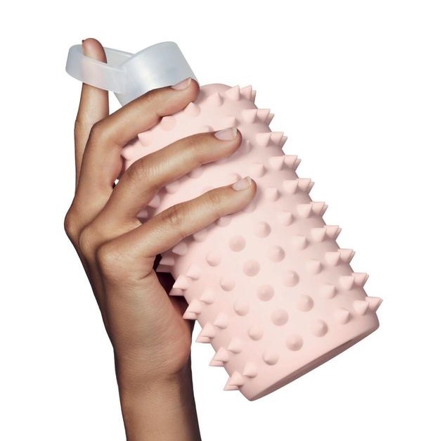 spiked silicone sleeve water bottle gift