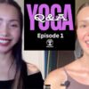 yoga podcast yoga teacher interview girls smiling